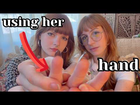touching ur face w/ herganoid (asmr)