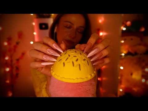 Mic Scratching on different covers ✨🍨 ASMR for Sleep ~