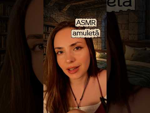 ASMR in romana 🇷🇴 Amuleta 🧿 #asmr #asmrsounds #asmrvideo #romana