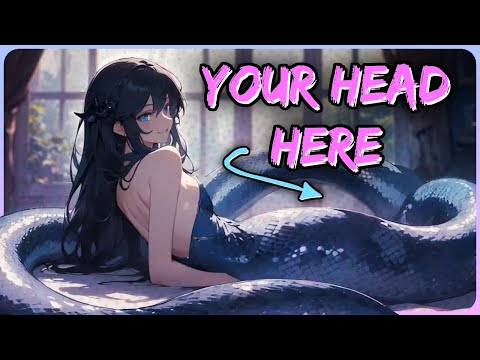 Femboy Lamia Masseuse Coils You [M4M] [ASMR Roleplay]