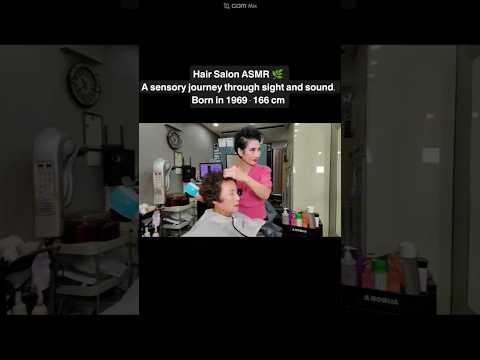 미용실ASMR 시각과청각의 활성화 # 연화 볼륨펌Hair salon ASMR visual and auditory activation #softening volume perm