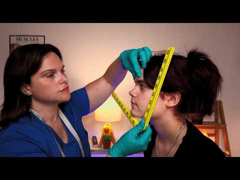 ASMR Detailed Real Person Face Examination