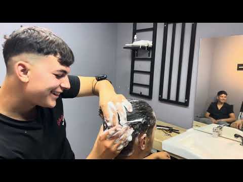 Skin Care and Head Massage from a TURKISH BARBER Apprentice