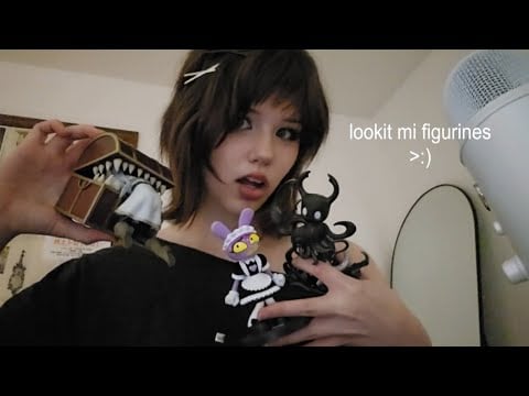 asmr CRAZY GIRL KIDNAPS u & forces u to look at her figurine collection 
