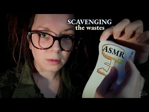 ASMR Wasteland scavenger finds poetry in a shelter (and other stuff) | post-apocalyptic roleplay