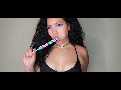 BIG Unicorn Lollipop 🍭 😋 ASMR