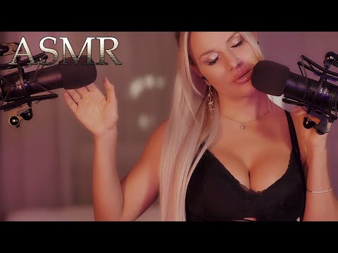 ASMR 💜 Binaural Sleep Sounds 💜 Scratching, Breathing, Slow Whispering😴✨