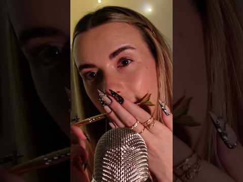 ASMR tingly triggers 🌙⭐️ #asmrtapping #asmrtherapy