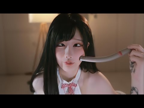 ASMR relax shop I   颜面崩坏特辑 芦荟胶 捂耳 搓手 口腔音 贴脸⭕️⭕️