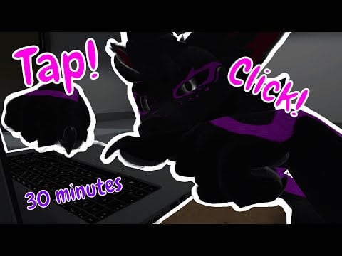 FURRY ASMR | Mouse & Keyboard sounds!
