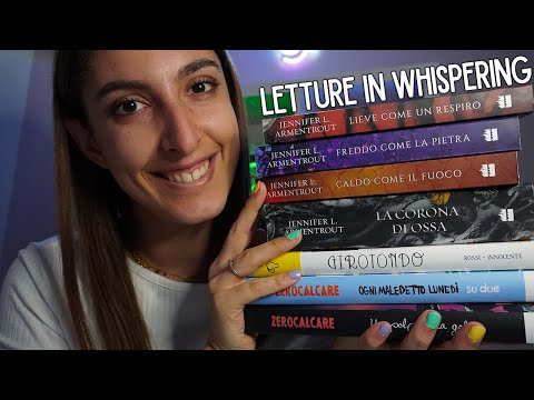 TI RILASSO CON LE LETTURE DEL PERIODO 📚 whispering | ASMR ITA