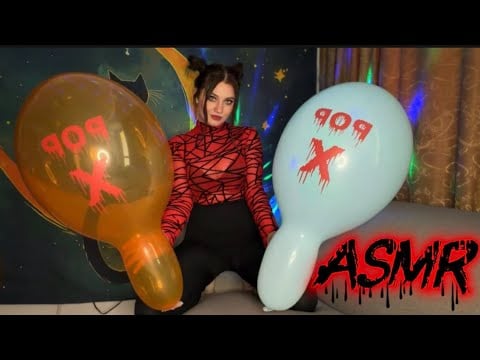 ASMR | 14-Inch Balloons - Orange OR Icy Blue? 🧡🩵