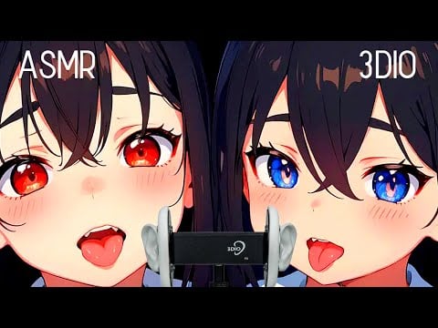 [3DIO ASMR] Ear Eating for Deep Relaxation 💤