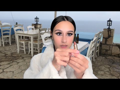 ASMR| Famous CELEBRITY does your makeup for her party! ￼￼