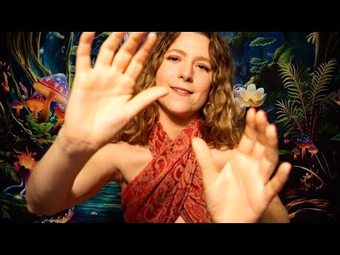 ASMR Reiki | Distance Healing for Sleep + Plucking Away Stress + Hypnotic Hand Movements and Sounds