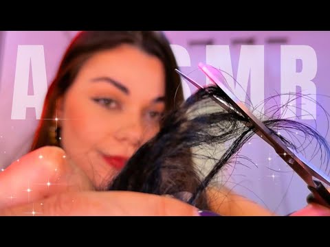 ASMR REALISTA: CORTE DE CABELO PROFISSIONAL PARA DORMIR