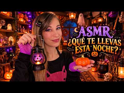 ASMR 🎃 Te atiendo en mi TIENDA DE HALLOWEEN | Roleplay Atención Personal | Español