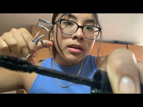 ASMR - Doing your makeup in 2 min!!!