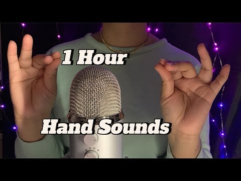 Crispy Hand Sounds | Background ASMR to study and Relax (No Talking)
