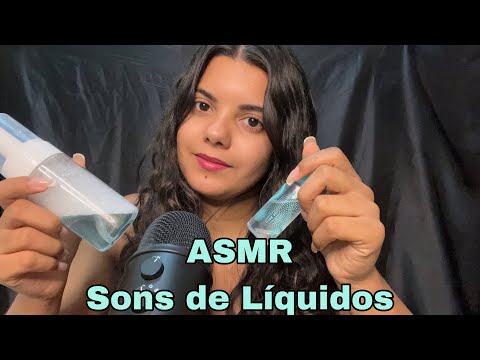 ASMR| Relaxe com sons de LÍQUIDOS #asmr #asmrliquidsounds