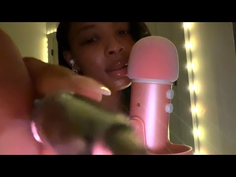 ASMR- something in your eye + “sharp or dull?” + personal attention + close whisper & mouth sounds