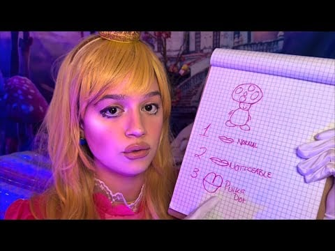 ASMR~ Princess Peach Lip Filler + Consult | Mario Bros.