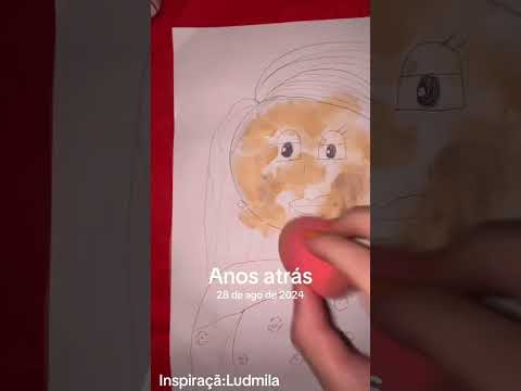 Asmr maquiando desenho