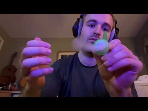 Somewhat Sweaty Man Performs Unusual ASMR