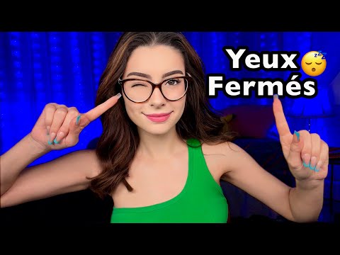 ASMR Suis mes Instructions mais FERME LES YEUX 👀 ♡ Eyes Closed, ASMR Français