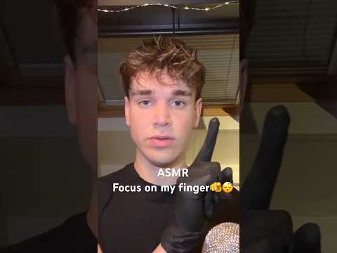 #asmr FOCUS ON MY FINGER 👆😴 #asmrforsleep #mouthwhisper #visualtingle #relax