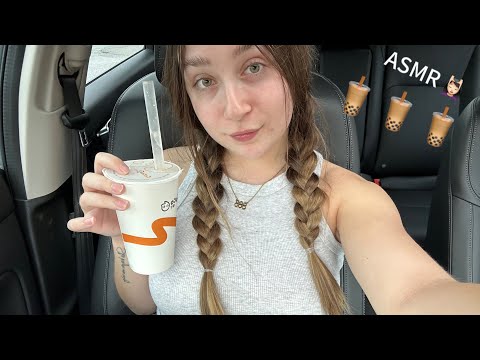 LOFI ASMR | Chill With Me & Drink Bubble Tea 🧋🤍🥰 (Whisper Ramble, Life Update)