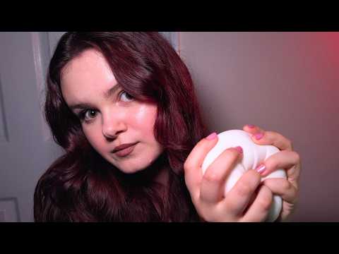 ASMR Squishy Tapping Soft Finger Pad Sounds | Relaxing Whispers for Sleep