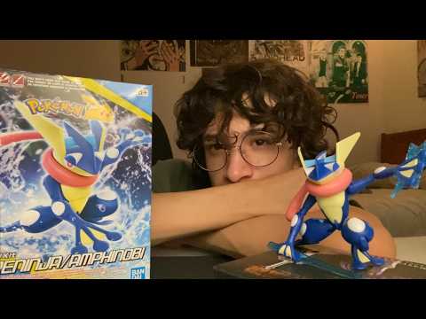 ASMR Building Greninja Model 💤