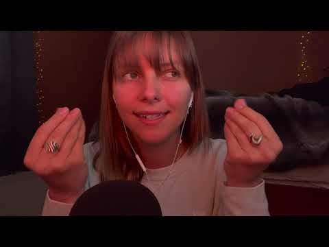 ASMR jazz ambiance + Light Whispers + Finger Flutters