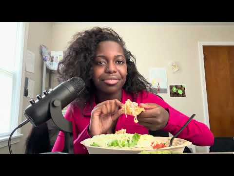 ASMR Chipotle Mukbang 🌯