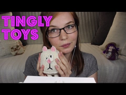 Lovely Tingly Toys | Crinkles,  Snow-like Sounds | Binaural HD ASMR