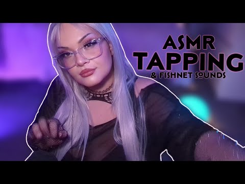 ASMR - Tapping and Fishnet sounds to release your tingles