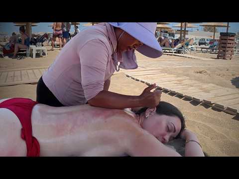 Intenso MASAJE de ESPALDA en Grecia