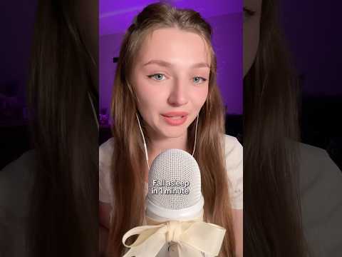 Fall asleep in 1 minute #asmr #asmrsounds #asmrrelax #asmrtingles #asmrsleep #relax #tingles