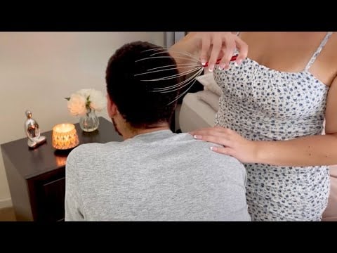 ASMR - Comforting Head & Ear Massage For Men