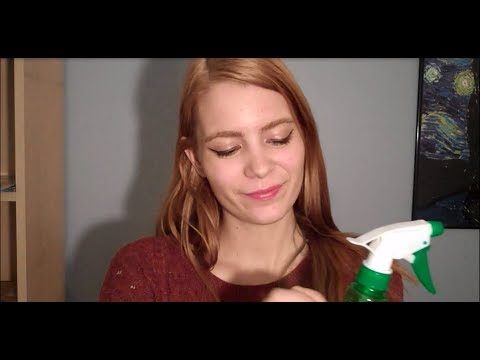 ASMR Hair Cut RP | Hair Brushing, Scissors & Head Massage