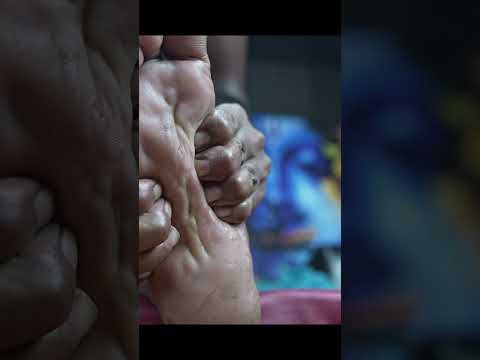 ASMR Foot Massage Tingles #shorts #footmassage #asmr