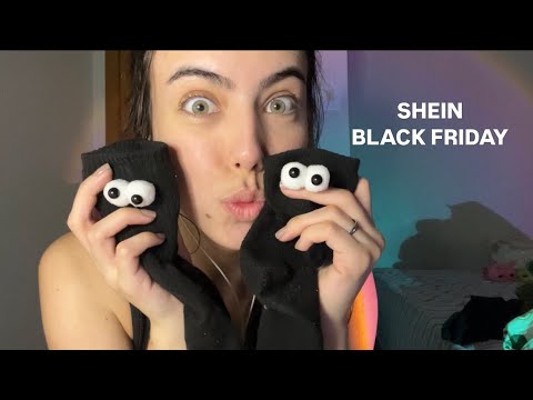 ASMR- RECEBIDOS DA SHEIN! (SHEIN BLACK FRIDAY)