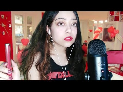ASMR | ANTIPÁTICA TE MAQUILLA ❤️🙂