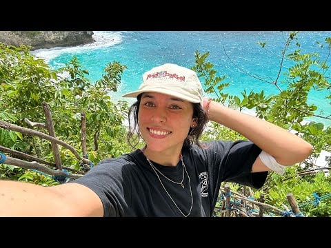 asmr at the beach | come with me at the most BEAUTIFUL location i've ever been ♡ 