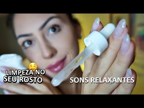 ASMR: LIMPEZA DE PELE INTENSA E RELAXANTE da CABEÇA AOS PÉS