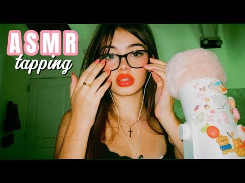 ASMR | tapping and scratching random objects 🤍