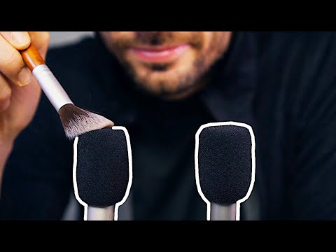 ASMR Mic brushing and touching