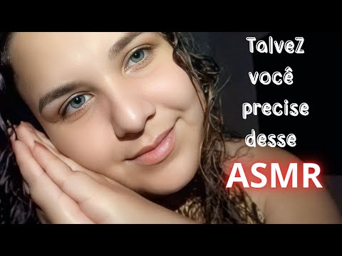 ASMR| Você devia me assistir  🦋🌙✨ #asmrbrasil #triggersforsleep