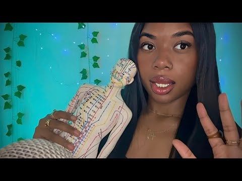 ASMR FAST & AGGRESSIVE ACUPUNCTURE DOLL TAPPING 100% Sensitivity (NO TALKING)